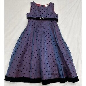 Rare Edition Girls Dress Size 7 With Tie In Back